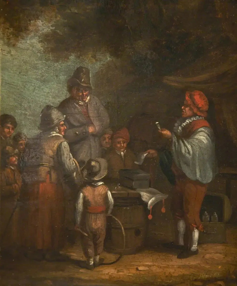 Charlatan - David Teniers le Jeune image 1 reproduction de peinture à l’huile