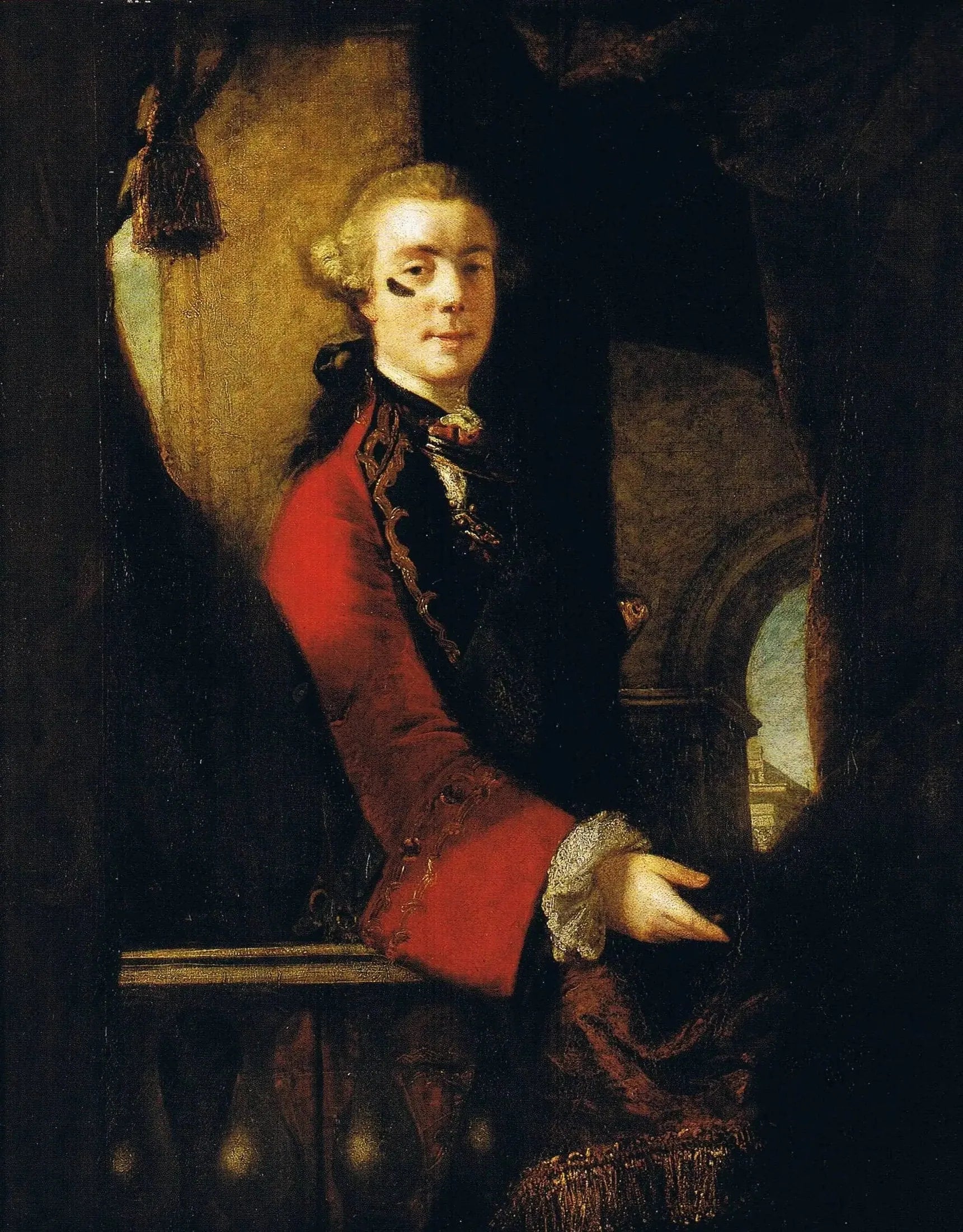 Charles, 9e Lord Cathcart - Joshua Reynolds image 1 reproduction de peinture à l’huile