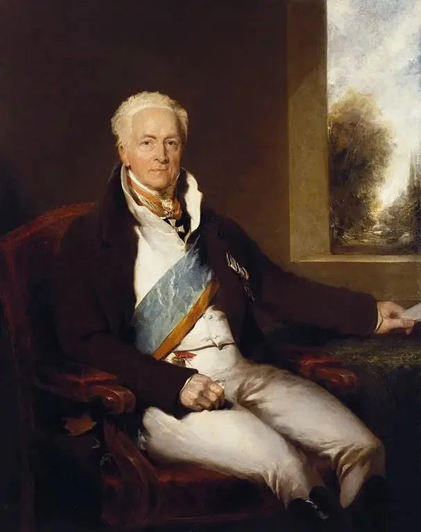 Charles Auguste, prince Hardenberg (1750-1822) - Thomas Lawrence image 1 reproduction artisanale de tableau