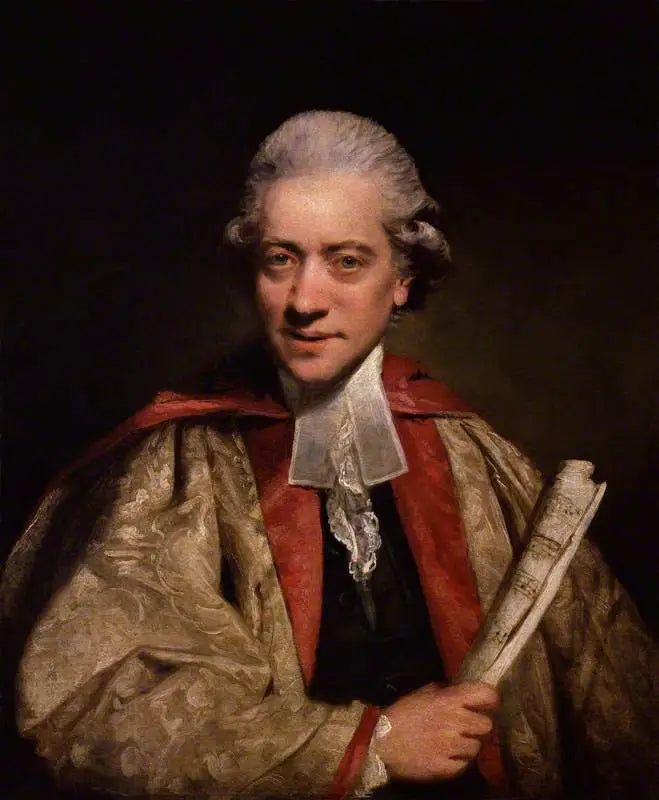 Charles Burney - Joshua Reynolds image 1 reproduction artisanale de tableau