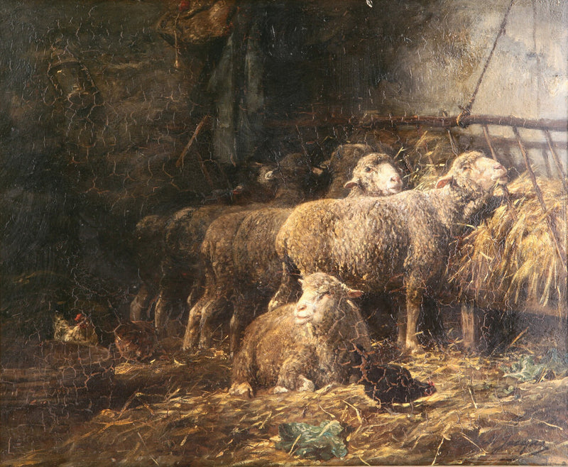 Bergerie - Charles Jacque