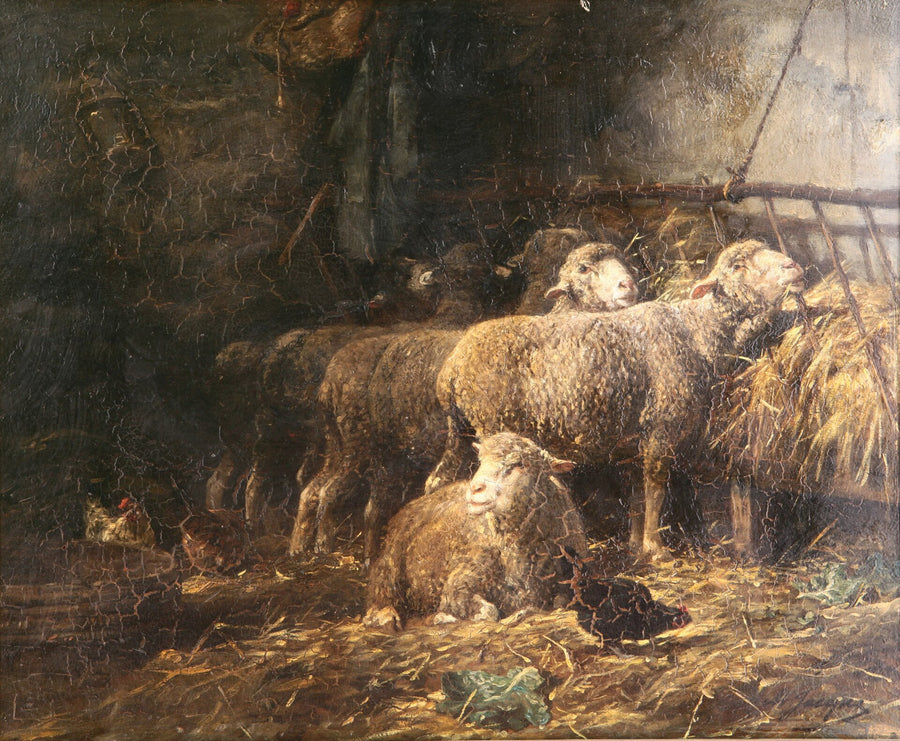 Bergerie - Charles Jacque
