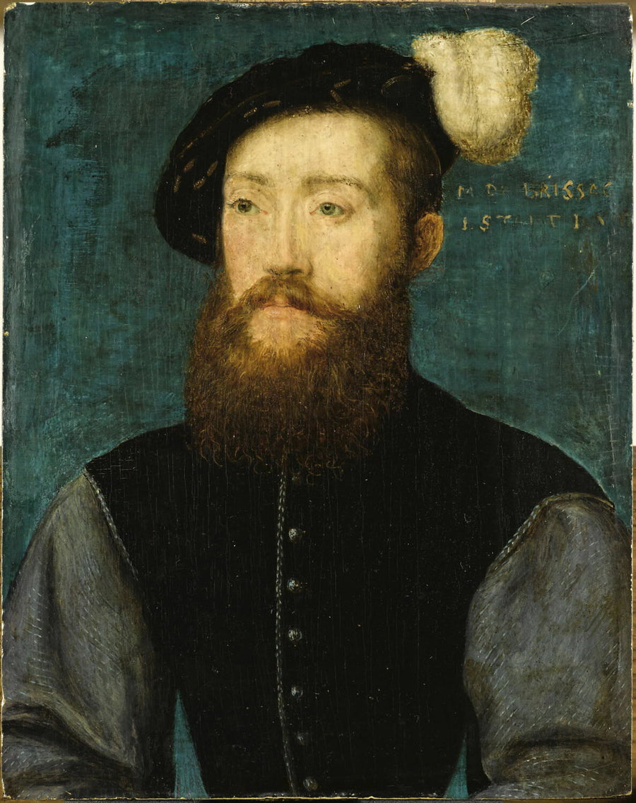Charles de Cossé, comte de Brissac (v. 1506-1564), maréchal de France en 1550. - Corneille de Lyon