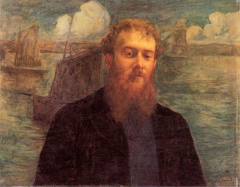 Charles Cottet - René Ménard image 1 copie peinte à la main à l’huile