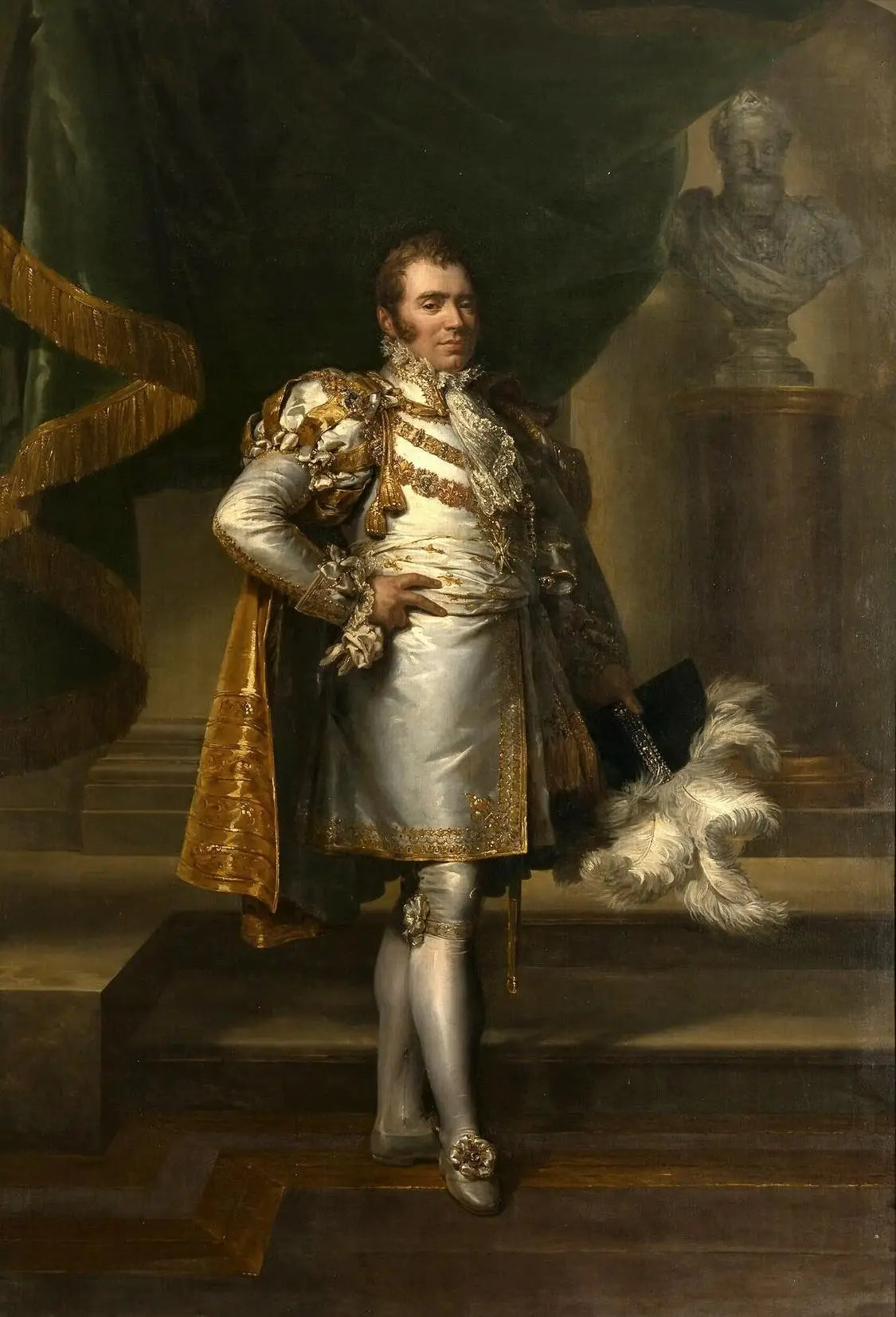 Charles-Ferdinand d'Artois, duc de Berry (1778-1820) - François Gérard image 1 reproduction de peinture à l’huile