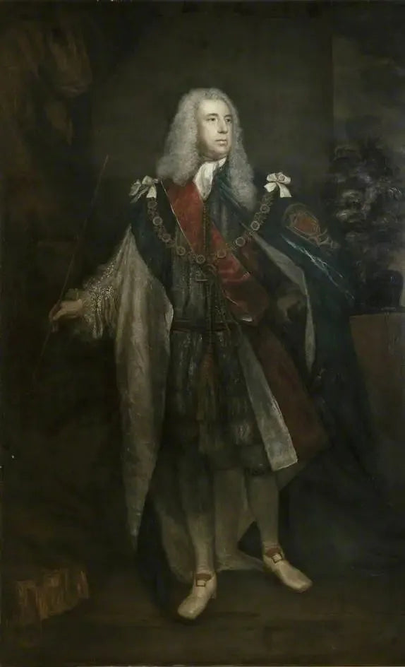 Charles Fitzroy, 2e duc de Grafton - Joshua Reynolds image 1 copie de tableau peinte à la main