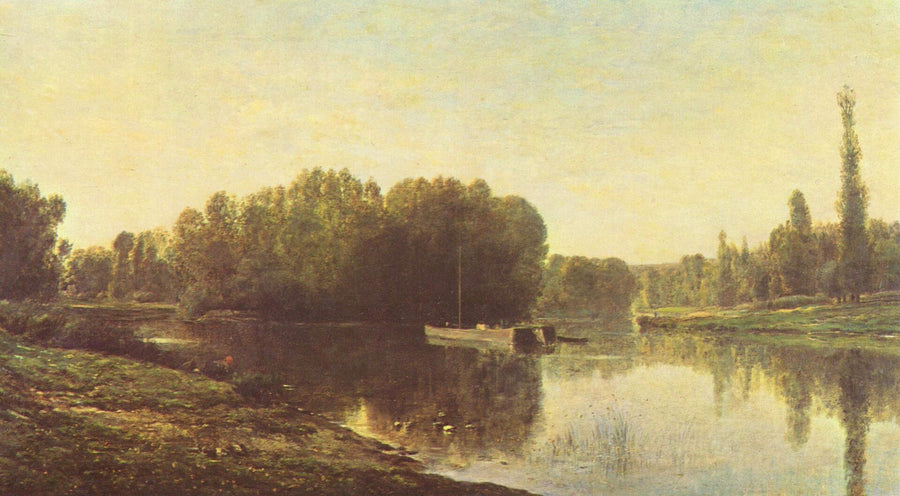 Les Bords de l’Oise - Charles-François Daubigny