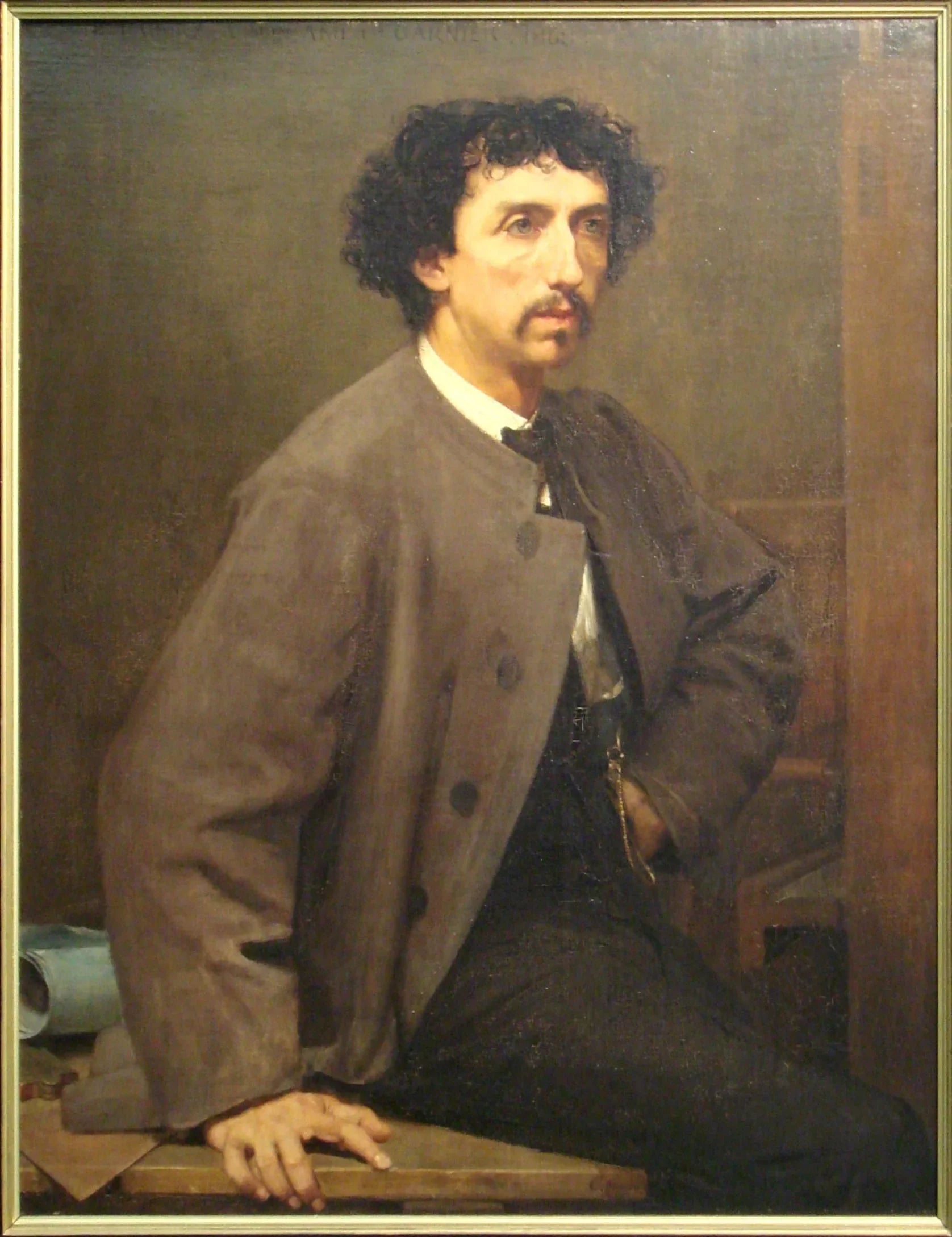 Charles Garnier - Paul Baudry image 1 reproduction artisanale de tableau