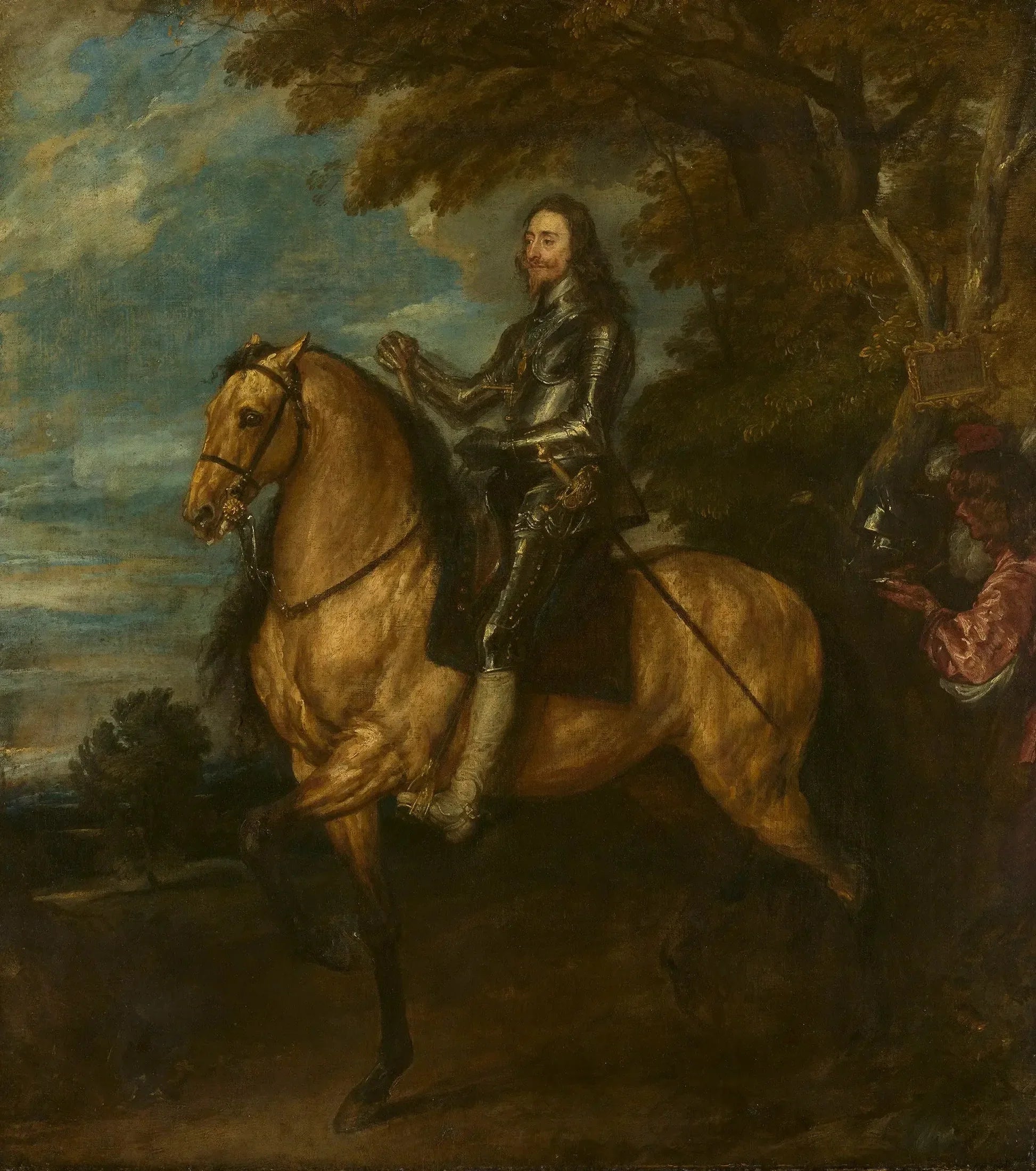 Charles Ier (1600-1649) à cheval - Antoine van Dyck image 1 reproduction réalisée par Alpha Reproduction