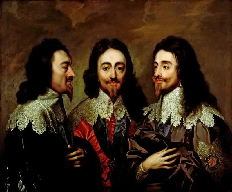 Charles Ier (1600–1649) - Antoine van Dyck image 1 tableau peint à l’huile sur toile