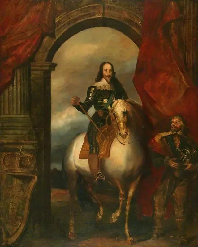 Charles Ier (1600–1649) - Antoine van Dyck image 1 reproduction artisanale de tableau
