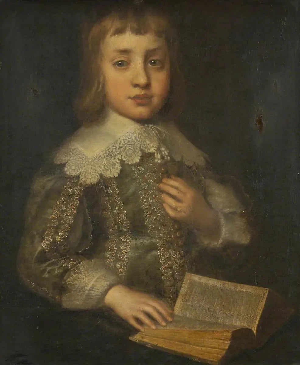 Charles II (1630–1685), enfant - Antoine van Dyck image 1 reproduction de peinture à l’huile