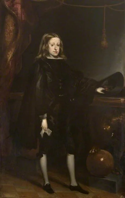 Charles II (1661-1700), roi d'Espagne - Juan Carreño de Miranda image 1 reproduction de peinture à l’huile