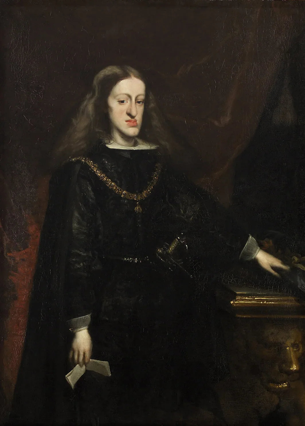 Charles II d'Espagne - Juan Carreño de Miranda image 1 tableau peint à l’huile sur toile