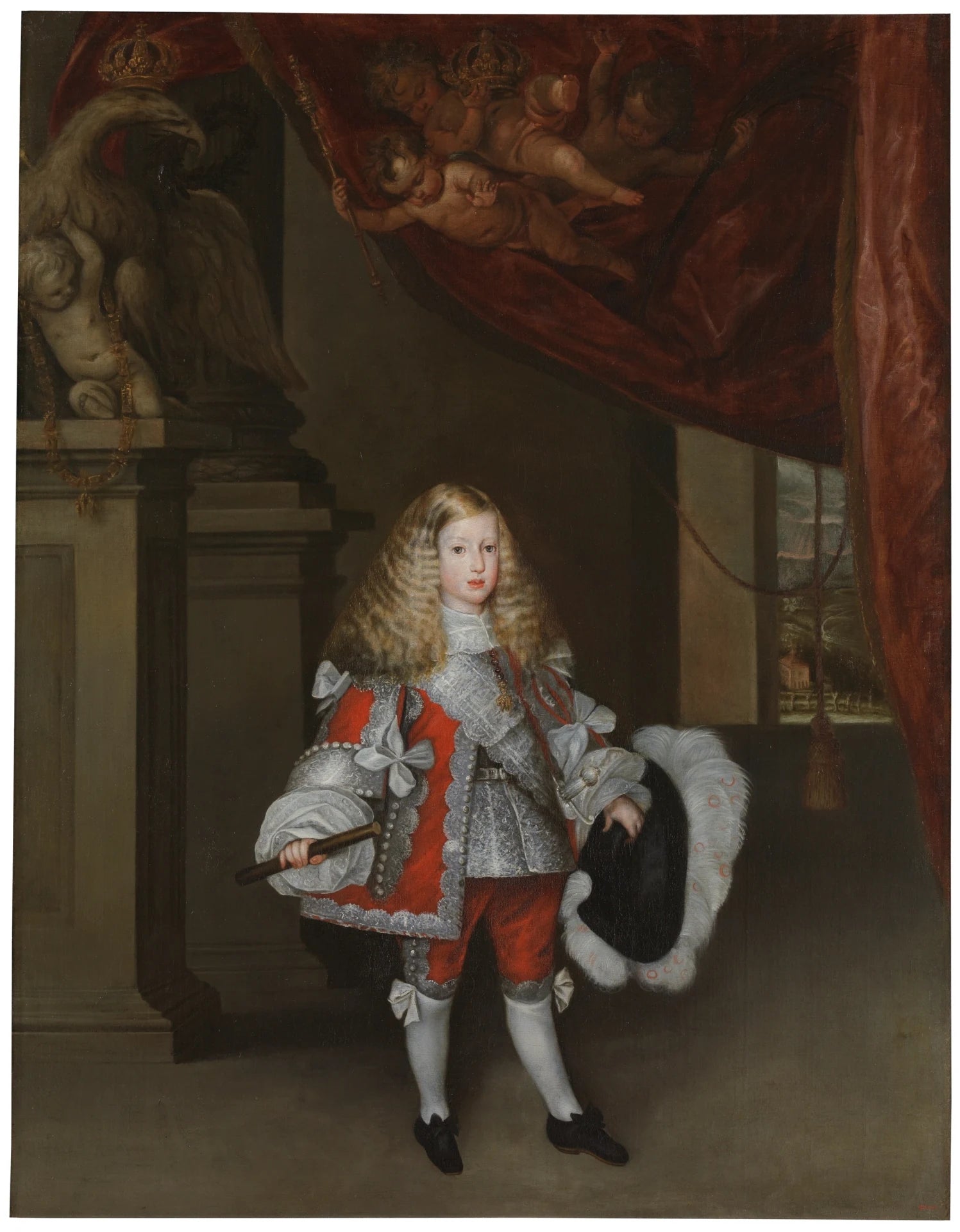Charles II enfant - Sebastián Herrera Barnuevo