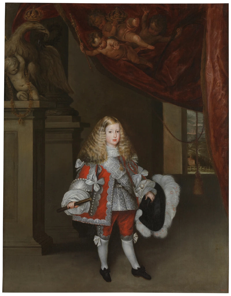 Charles II enfant - Sebastián Herrera Barnuevo
