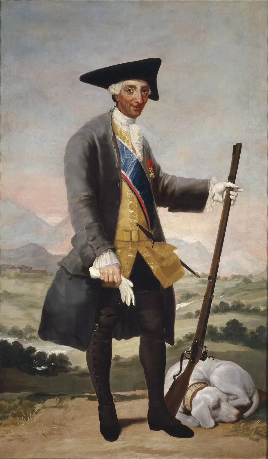 Charles III en tenue de chasseur - Francisco de Goya