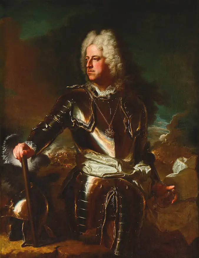 Charles III Ferdinando de Gonzague, duc de Mantoue - Hyacinthe Rigaud image 1 reproduction réalisée par Alpha Reproduction