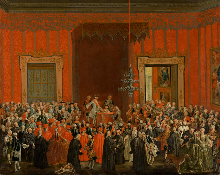 Charles III renonce à la couronne de Naples - Michele Foschini