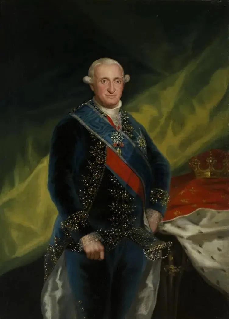 Charles IV d'Espagne - Francisco de Goya image 1 copie peinte à la main à l’huile