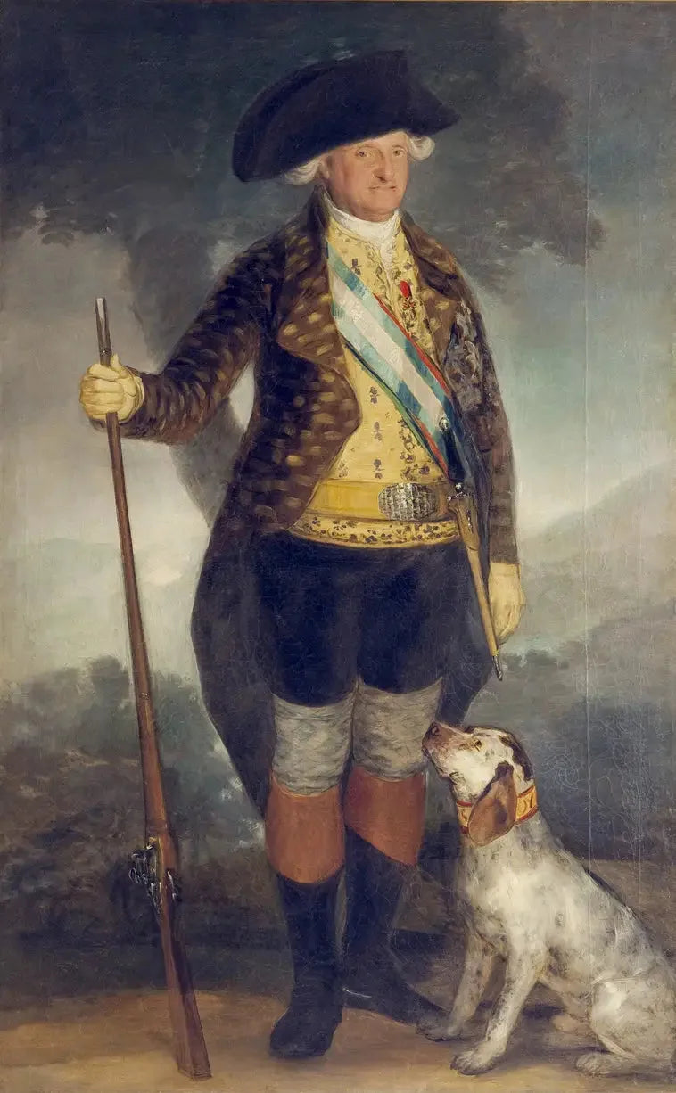 Charles IV en tenue de chasse - Francisco de Goya