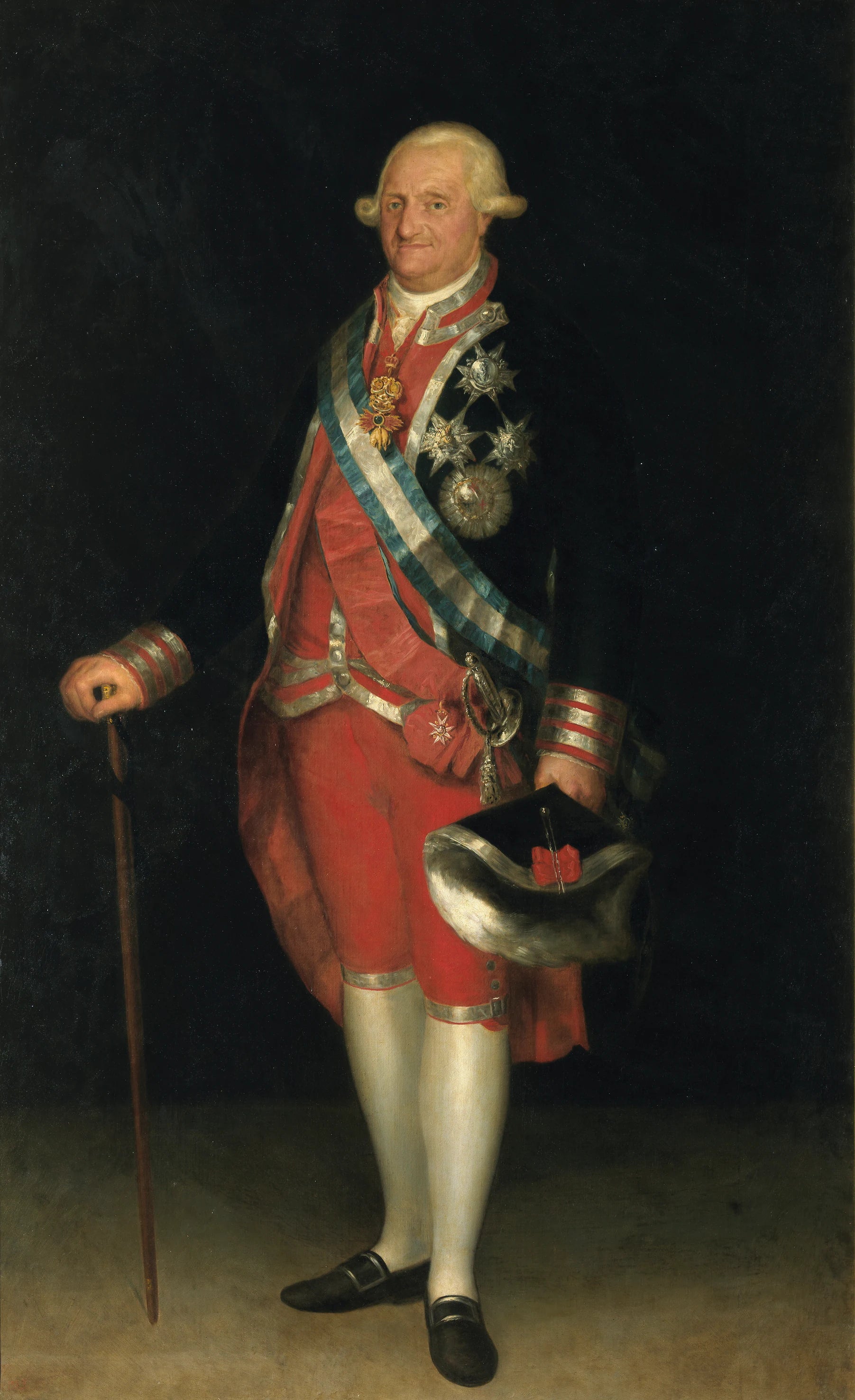 Charles IV en uniforme de colonel de la garde royale - Agustín Esteve y Marqués