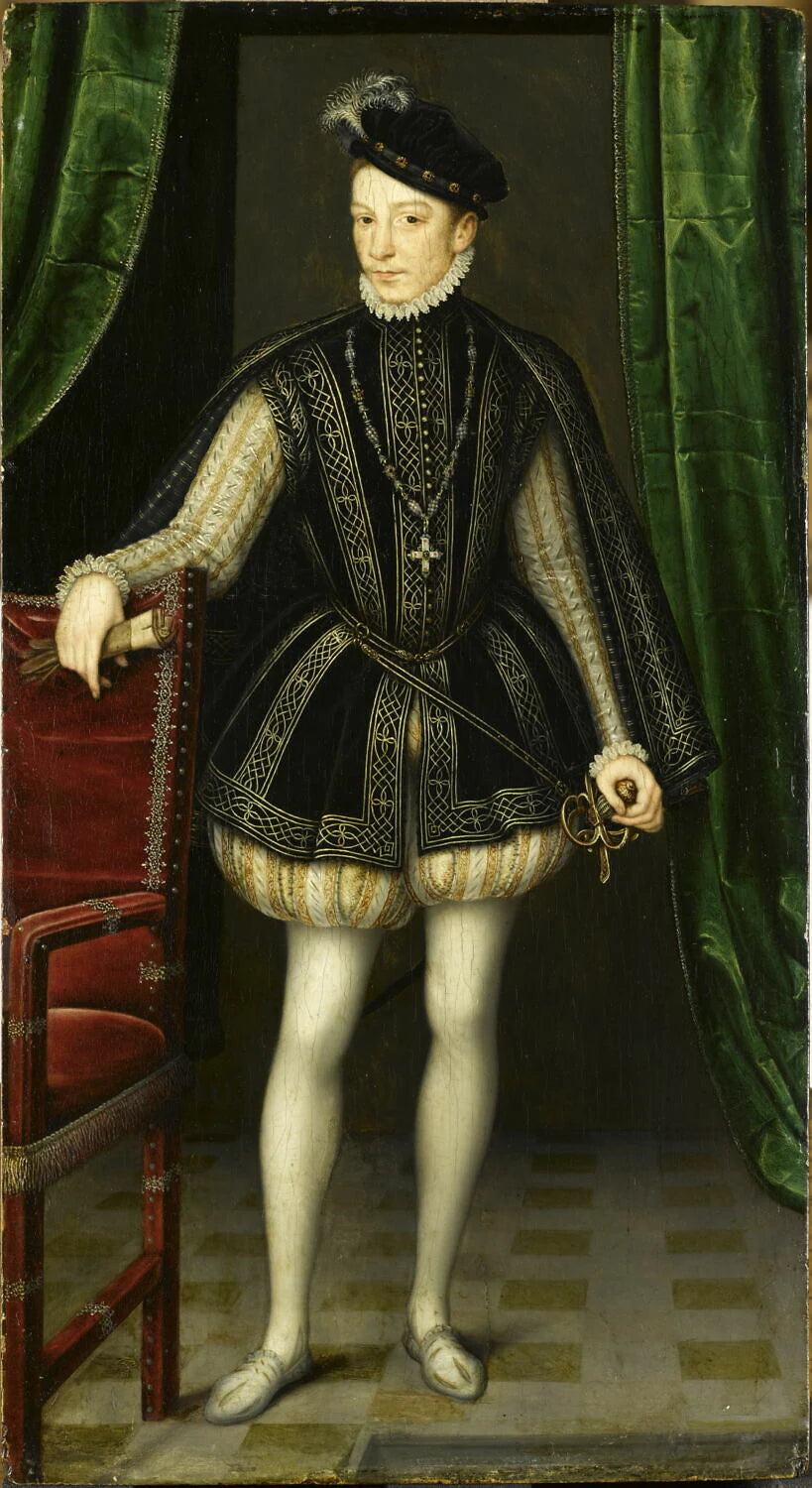 Charles IX (1550-1574), roi de France - François Clouet