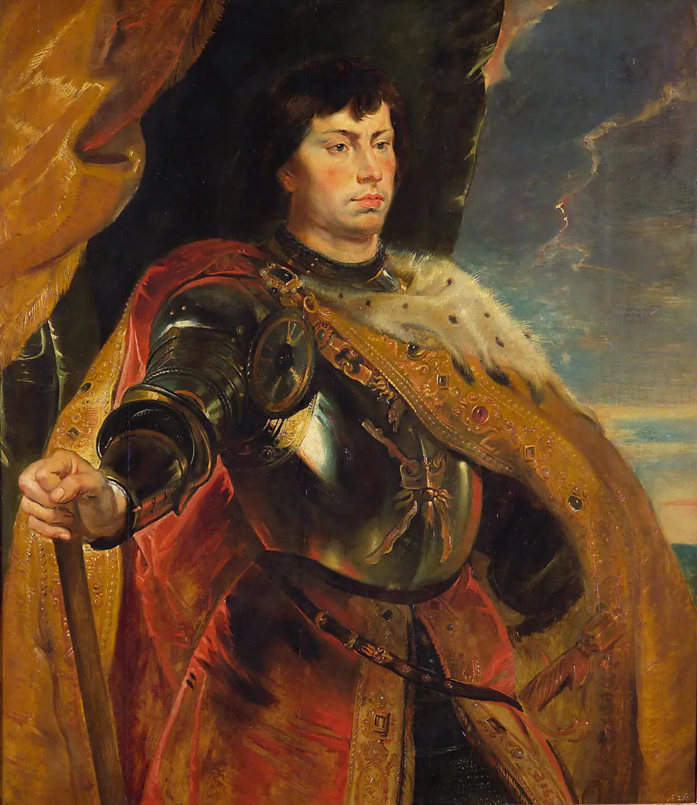 Charles le Téméraire - Peter Paul Rubens image 1 copie de tableau peinte à la main