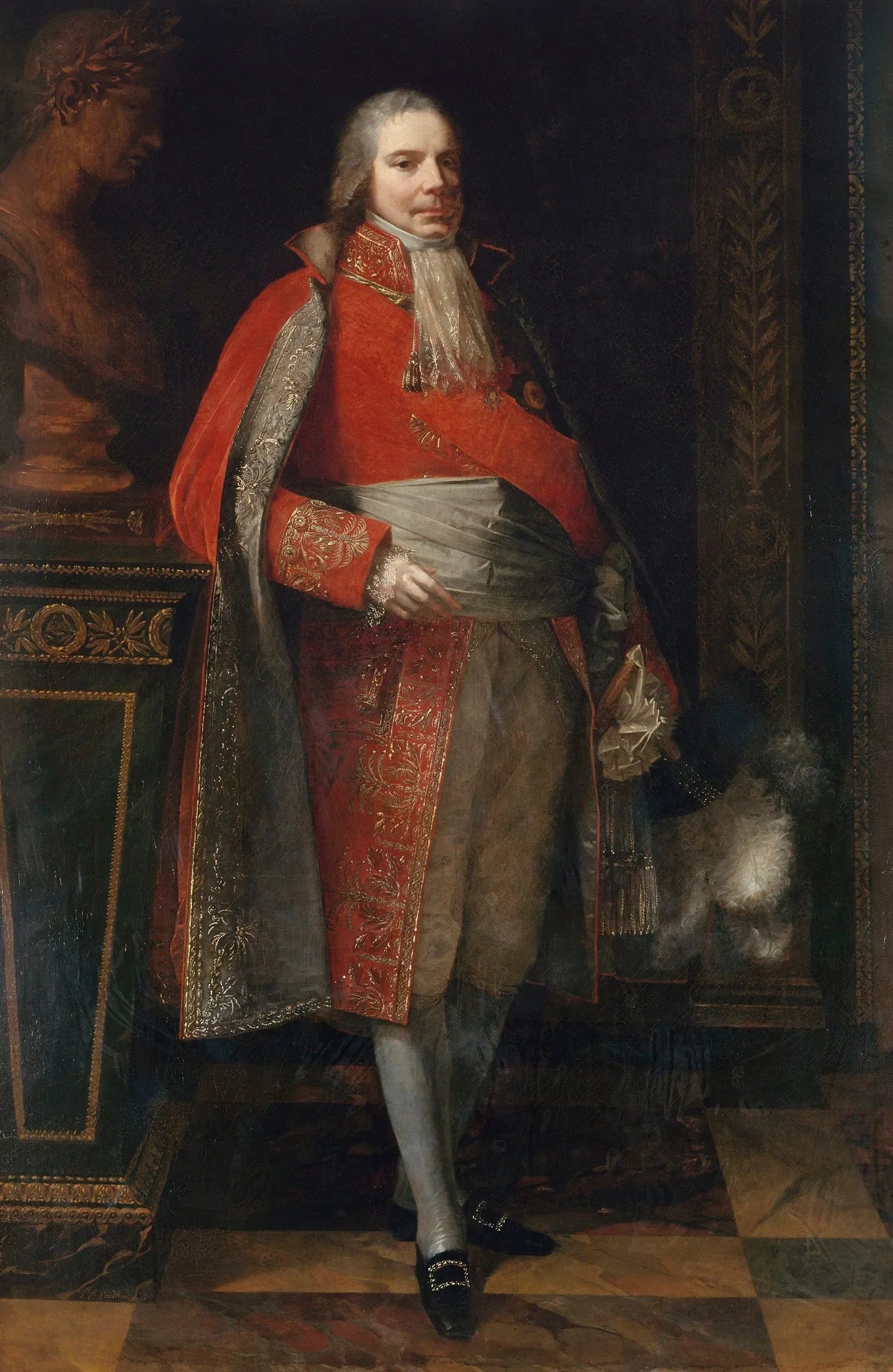 Charles-Maurice de Talleyrand-Périgord, prince de Bénévent - Pierre-Paul Prud'hon image 1 tableau peint à l’huile sur toile