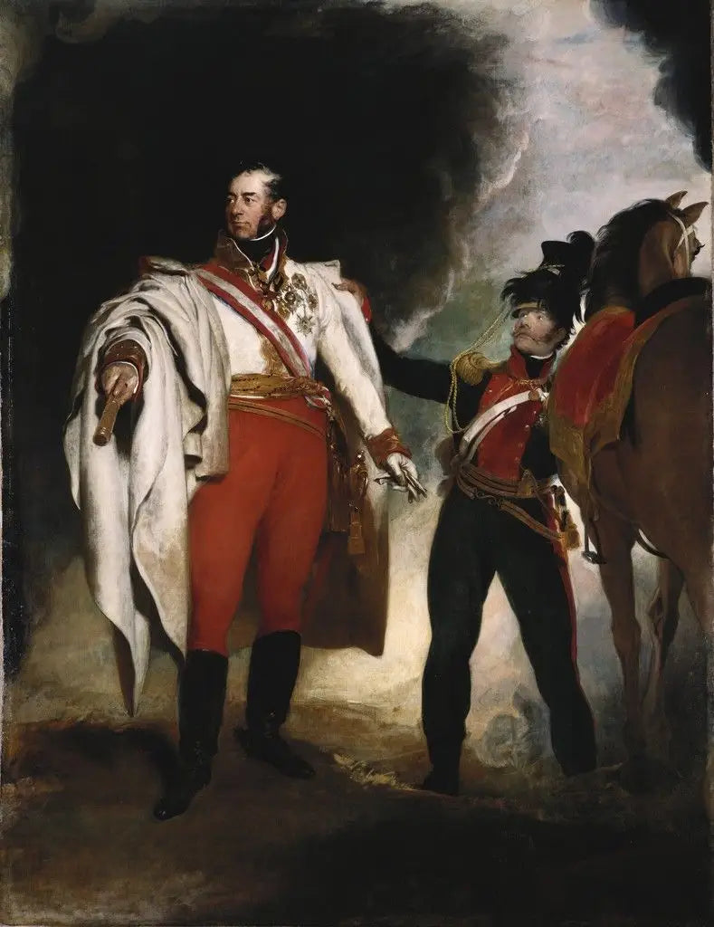 Charles Philippe, prince de Schwarzenberg (1771-1820) - Thomas Lawrence image 1 tableau peint à l’huile sur toile