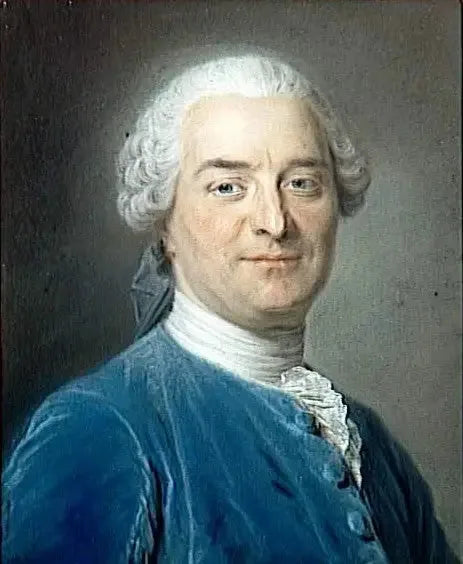 Charles Pinot Duclos (1704-1772), écrivain et historien français - Maurice-Quentin de La Tour image 1 reproduction artisanale de tableau