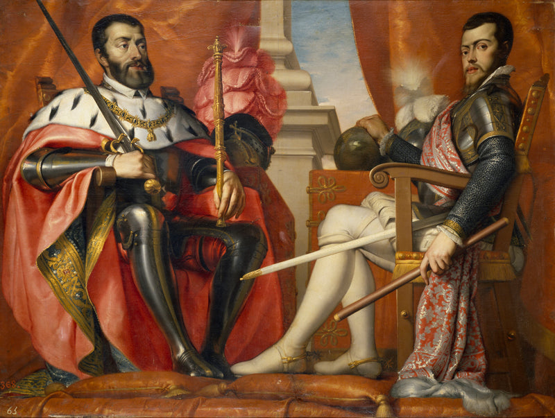 Charles Quint et Philippe II - Antonio Arias
