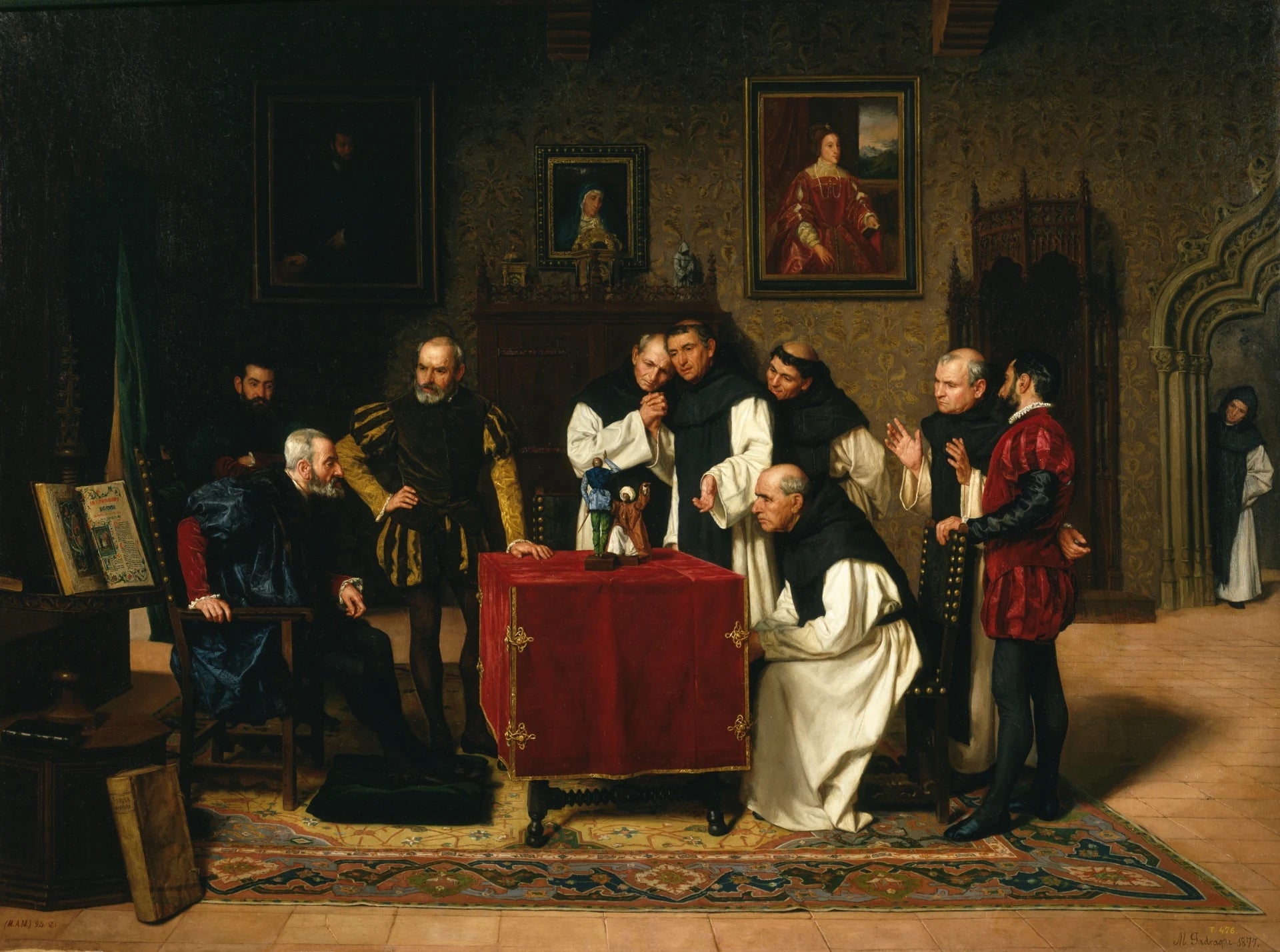 Charles Quint à Yuste - Miguel Jadraque y Sánchez