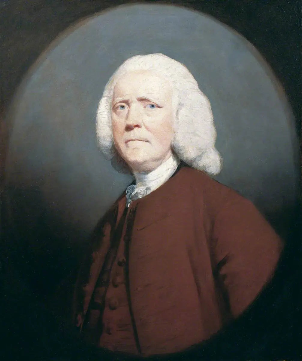 Charles Smith (1688–1768), marchand et banquier - Joshua Reynolds image 1 copie peinte à la main à l’huile