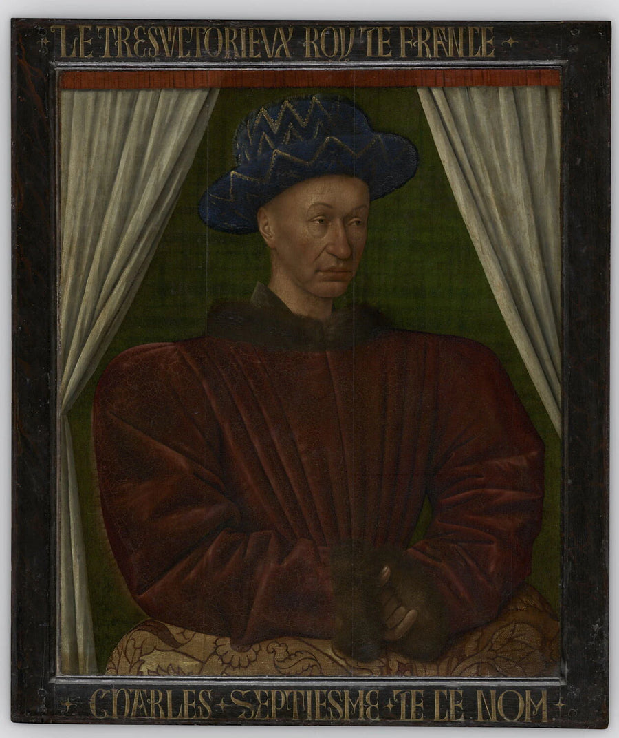 Charles VII (1403-1461), roi de France - Jean Fouquet