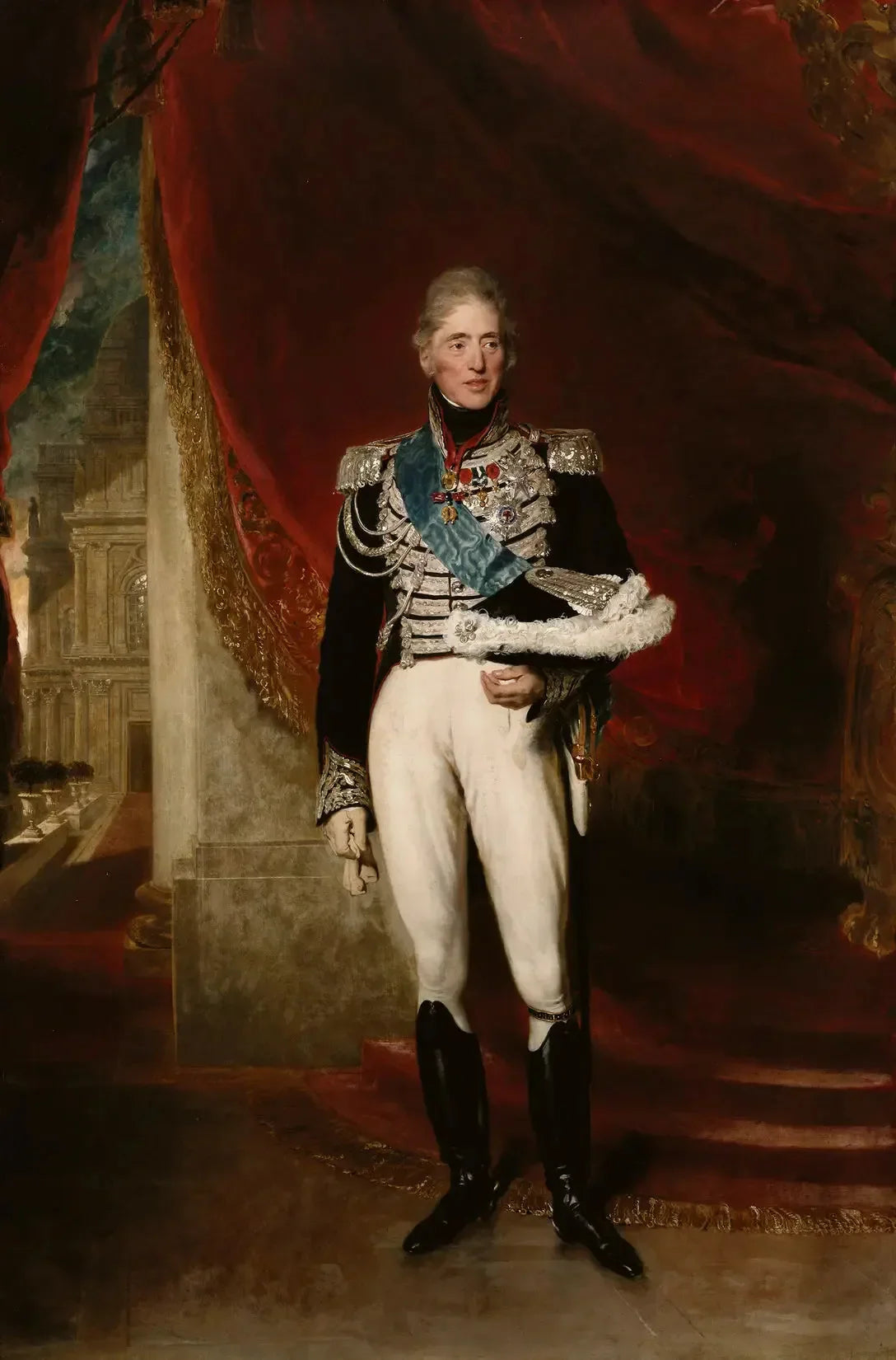 Charles X (1757-1836), roi de France - Thomas Lawrence image 1 reproduction réalisée par Alpha Reproduction