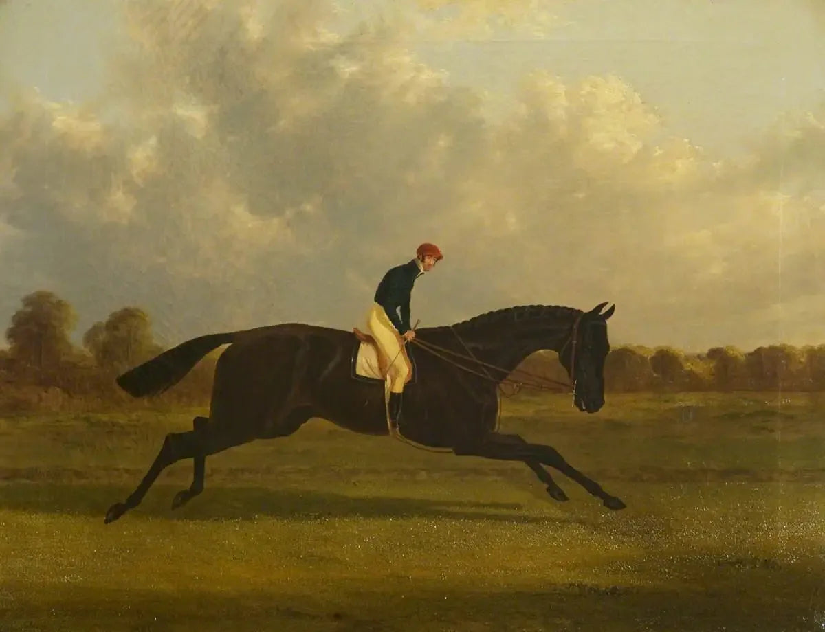 Charles XII, lauréat du Saint Léger, 1839 - John Frederick Herring, Sr. image 1 reproduction d’œuvre d’art à l’huile