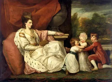 Charlotte (Grenville), Lady Williams-Wynn (1754-1830) et ses enfants - Joshua Reynolds
