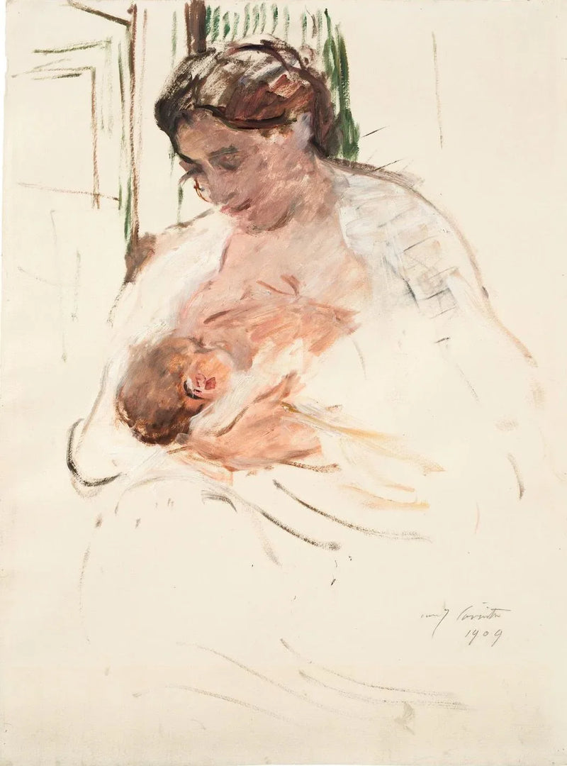 Charlotte mit Wilhelmine - Lovis Corinth