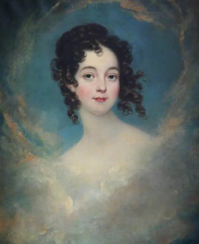 Charlotte Rothschild (1807–1859), baronne Anselme de Rothschild - Thomas Lawrence image 1 reproduction artisanale de tableau