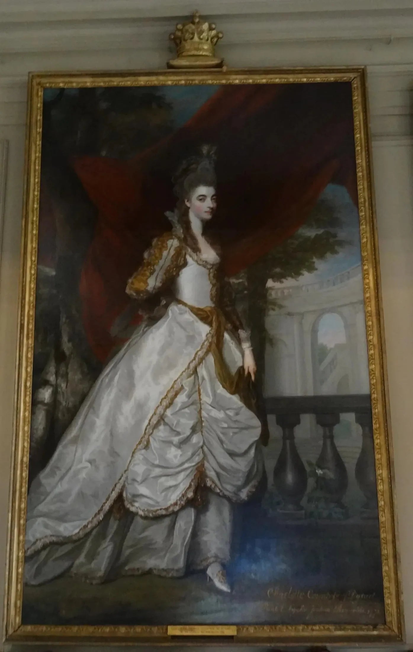 Charlotte Walpole, comtesse de Dysart (1738-1789) - Joshua Reynolds image 1 reproduction de peinture à l’huile