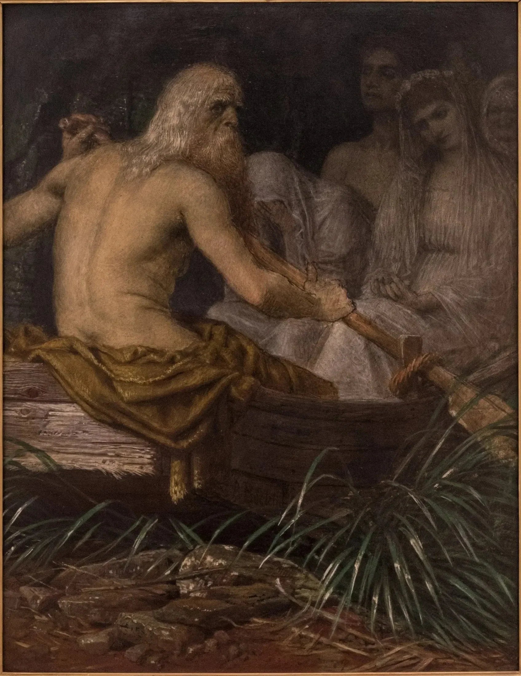 Charon - Arnold Böcklin image 1 reproduction d’œuvre d’art à l’huile