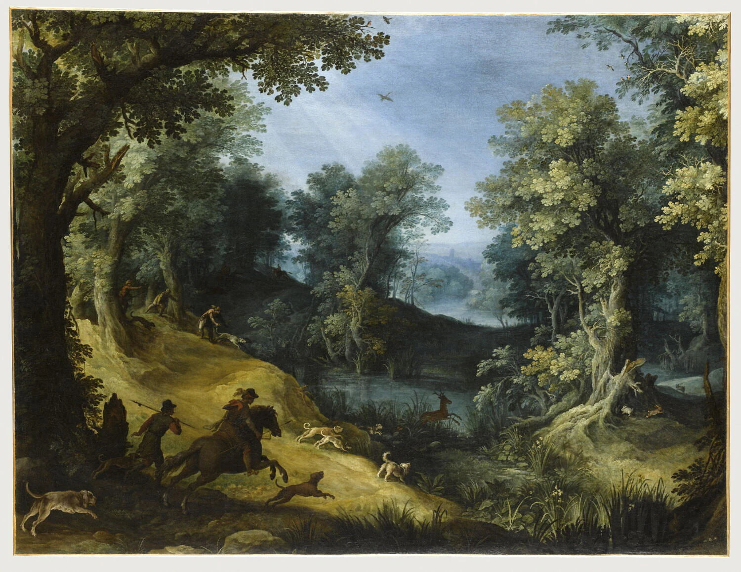 Chasse au cerf - Paul Bril