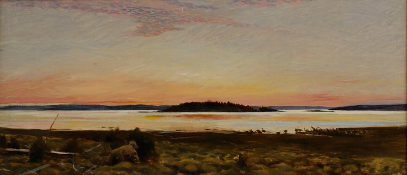 chasse aux oies - Bruno Liljefors