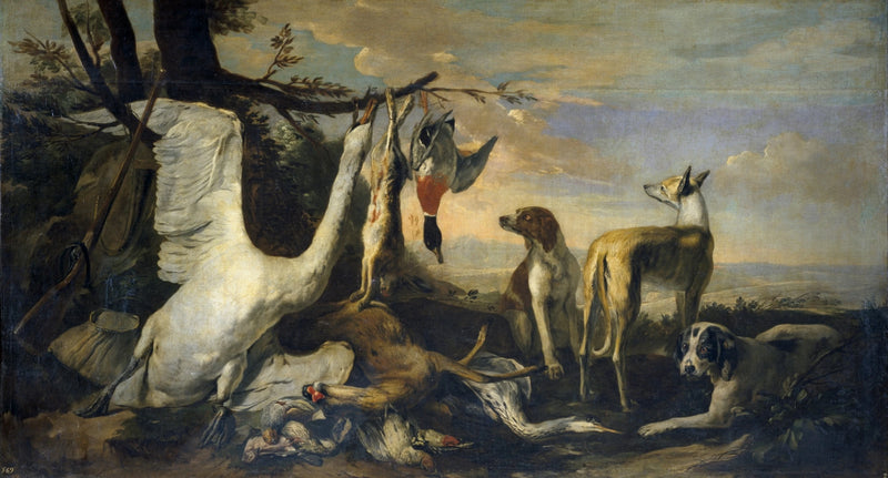Chasse et chiens - Pieter Boel