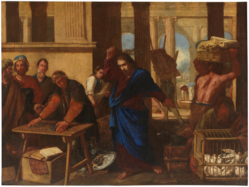 Chasser les changeurs d’argent du Temple - Aniello Falcone