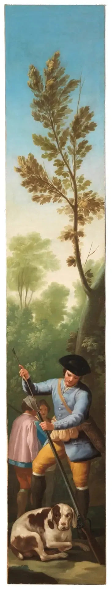 Chasseur chargé de son fusil - Francisco de Goya image 1 reproduction de peinture à l’huile
