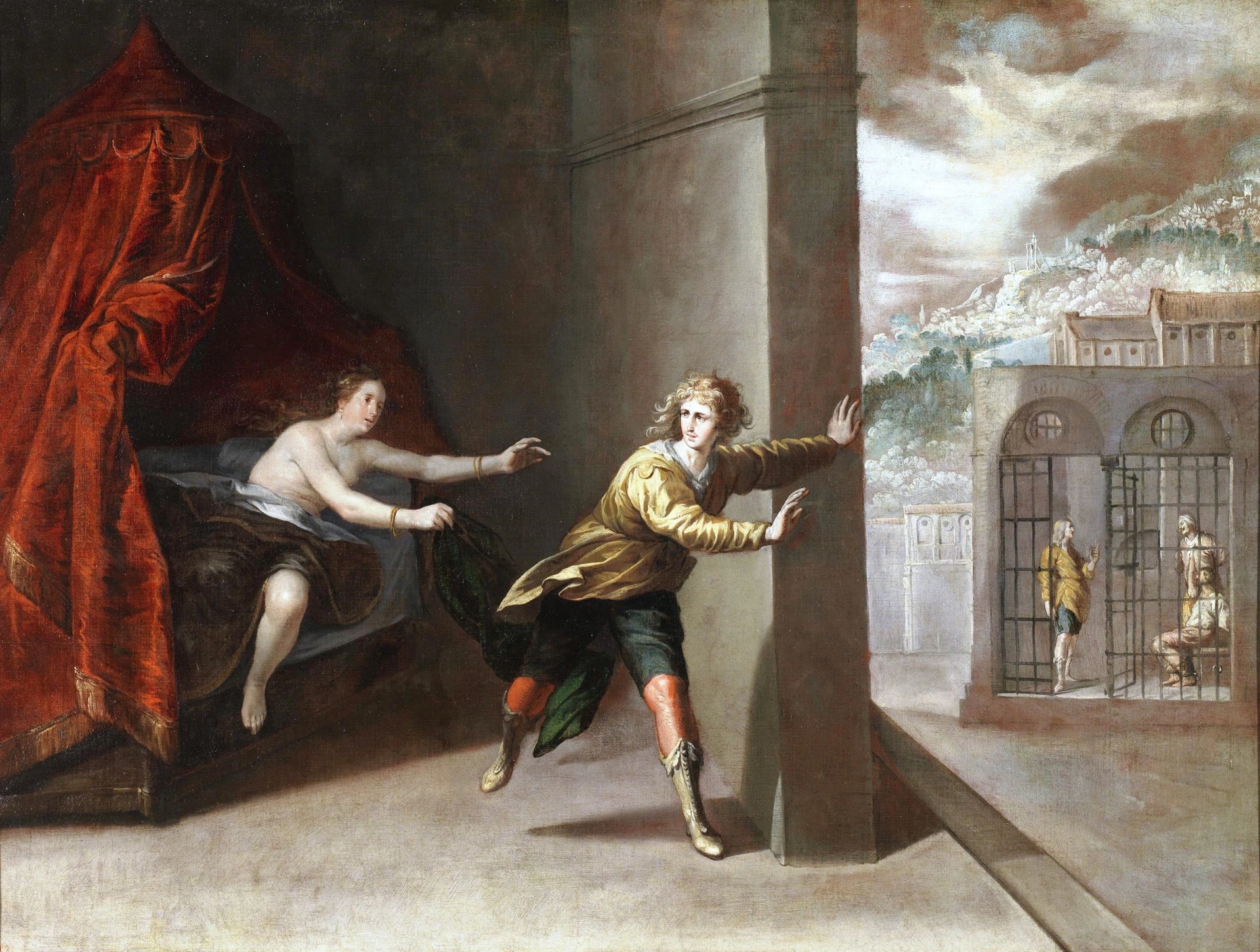 La chasteté de Joseph - Antonio del Castillo y Saavedra