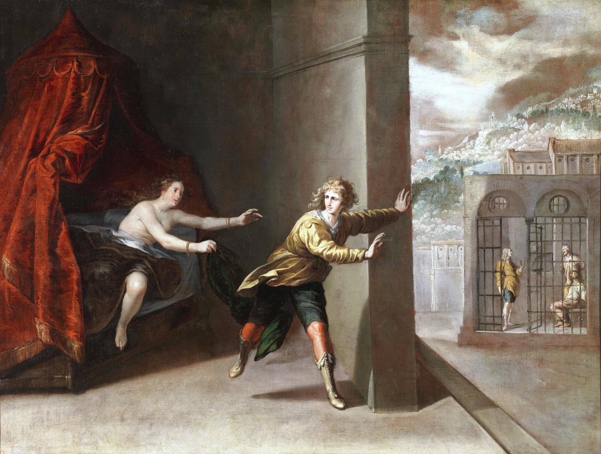 La chasteté de Joseph - Antonio del Castillo y Saavedra
