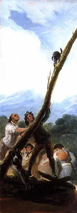 Chat harcelé - Francisco de Goya
